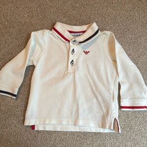 Emporio Armani long sleeve polo